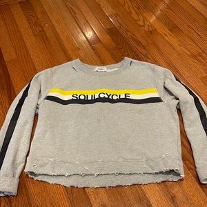Large Grey Soul Cycle Sweatshirt
